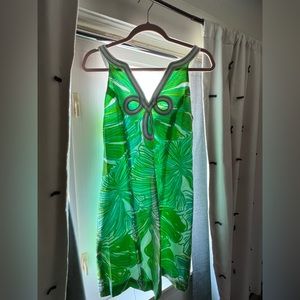 Brand new Lily Pulitzer Dress in green and blue pattern